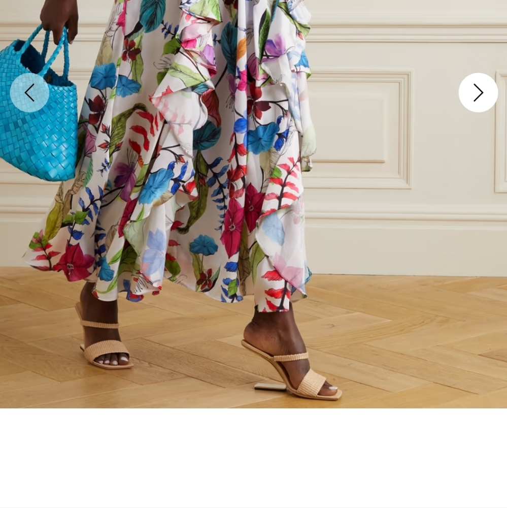 PatBo Zamia cutout Maxi Floral dress - Picture 5 of 11